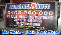 Ute Trays Signage Jack Flash Signs